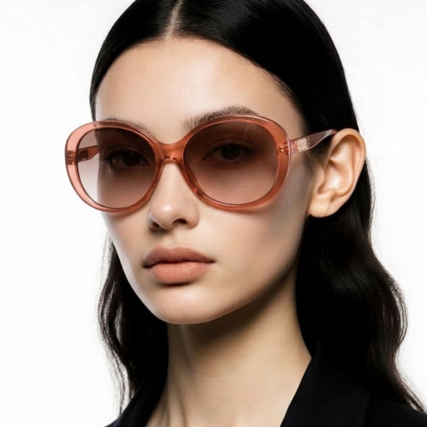 New Authentic Elegant Pink Sunglasses Gg0793sk 003